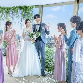 【*ゲスト目線で体験*】空婚チャペル&ハーフコース試食&入場体験