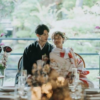【ドレス&和婚】庭園×貸切邸宅◆秋の結婚式フェア/来館特典付