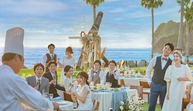 【最大130万円特典】*\NEW/*海辺の貸切邸宅で叶うOUTDOOR WEDDINGプラン