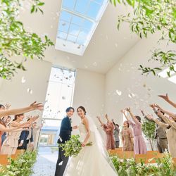 当館人気No1*光溢れる感動チャペル×貸切ガーデン×贅沢ワンプレート試食\最大160万ご優待&選べるガーデン演出♪/