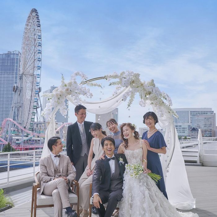 GWプレミア【34大特典&4万相当ハーフコース試食】海×大観覧車*リゾート美景&選べる7Styleウエディング《BIGフェア開催!今だけのドレス優待&宿泊券プレゼントも!》