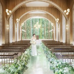 連休限定!!【Amazonギフト進呈!】国産牛&オマール試食★ガーデン演出&挙式体験