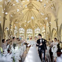 WeddingNews限定*BIGフェア★【1件目来館で2泊3日宿泊&ペア食事券&ドレス2着プレゼント】\最大120万円優待/光と緑のチャペル&和牛×フォアグラ×3万円相当コース試食《人気NO.1★憧れのホテルW》
