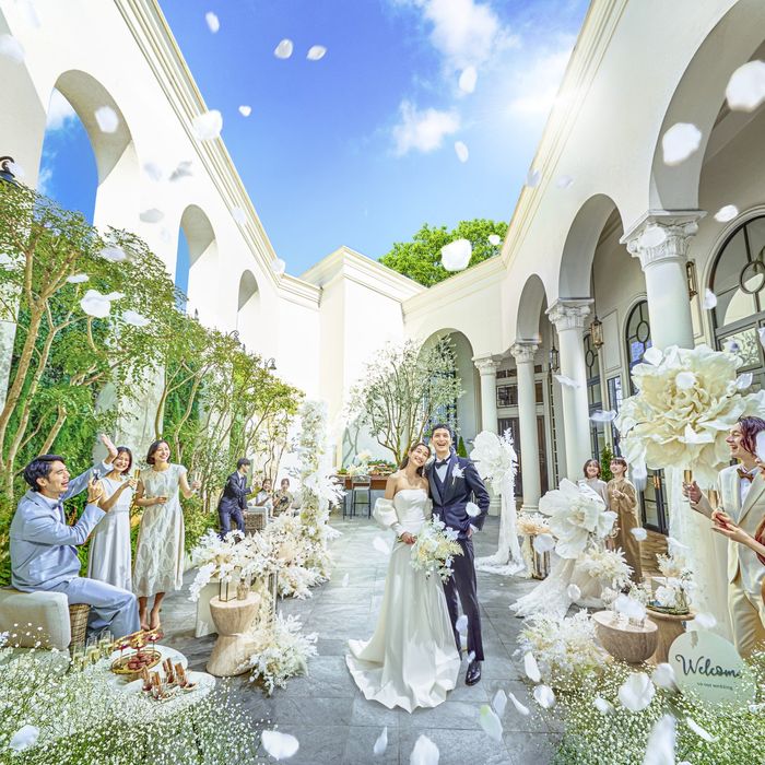 【豪華10大特典付】階段セレモニー&ガーデン体験×こだわり試食