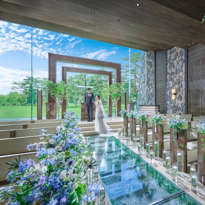 \豪華特典!/軽井沢リゾ婚ダンドリ相談×館内見学ツアー×国内3泊ハネムーン特典【ホテルシェフの料理を堪能!軽井沢プリンスホテル内レストラン20%OFF利用券プレゼント】