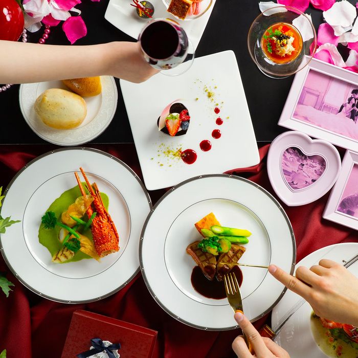 《バレンタインディナー付き》貸し切りフルコースデートフェア♪