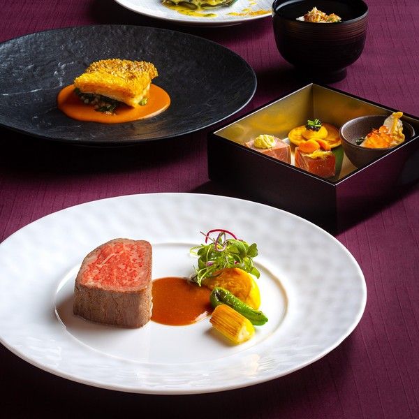 【お料理重視の方へ】老舗料亭の和食文化とフレンチの融合*シェフ特選牛フィレ試食付