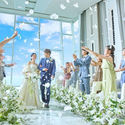 【当館人気No.1】花嫁憧れALL体験*大階段×チャペル★贅沢コース試食&ギフト付
