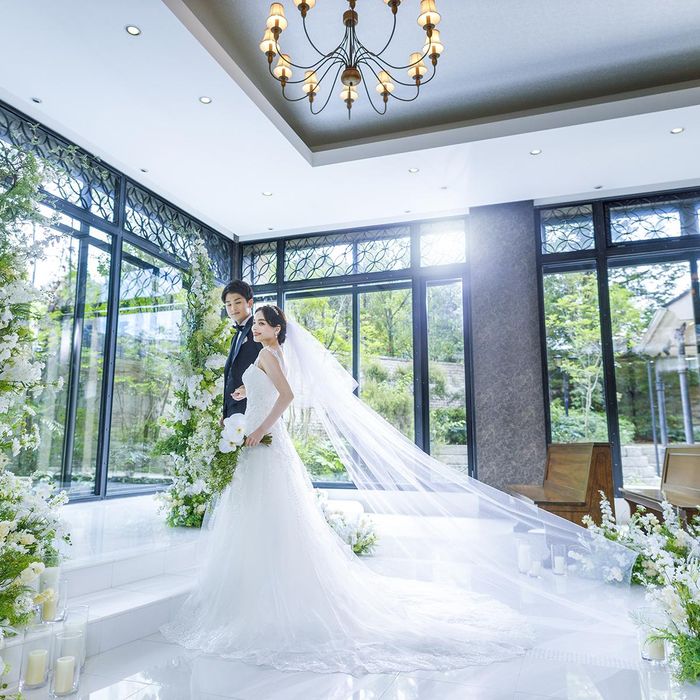 【新春★10大特典付き】森のチャペル×1日貸切邸宅×絶品4万試食