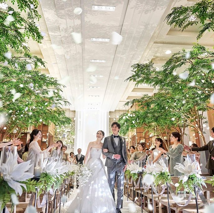 【NEW*人前式フェア】最大120万特典☆緑溢れるチャペル×絶品試食