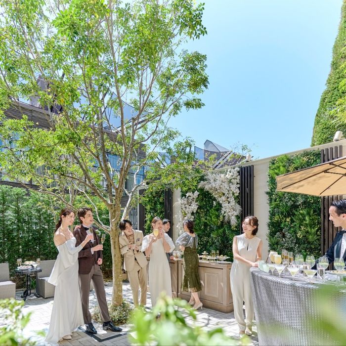 光×緑溢れる貸切ガーデンW*新作ドレス×美食体験フェア