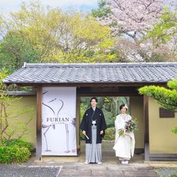 \桜満開の庭園見学/挙式体験×近江懐石試食×最大3万円ギフト