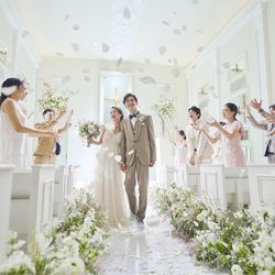 ★月末BIG豪華特典×1万円ギフト★純白のチャペル&人気演出体験