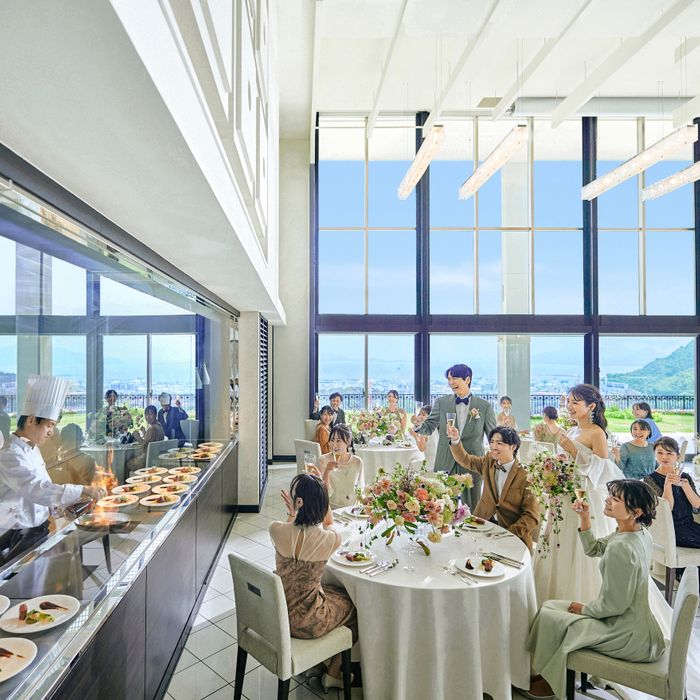 SP*黒毛和牛試食フェア|花嫁憧れ大聖堂×貸切ヴィラ全貌紹介