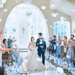 【WeddingNews限定*BIG開催◆160万優待Cafeチケ1万】AM来館でドレス2着(35万円分)OFF&国産牛フィレ等4万円コース試食◎天高15Mチャペル×貸切4邸宅*party体験♪