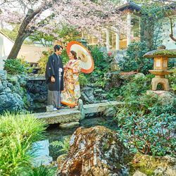 \月末限定/洋装・和装プレゼント57万円×国宝八坂神社婚×中村楼3万円試食×1日1組貸切W