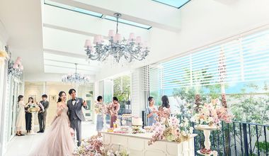 【早割プラン/27年9~11月】清らかな水の流れるチャペル《最大40万円ご優待!》