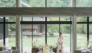 【27年6-8月限定】さわやかな薫風と涼やかな庭園に耽る至福の夏婚〈60名317万〉