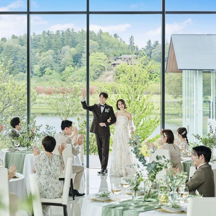 光が包む上質チャペル×ミシュランコース試食*来館5万ギフト