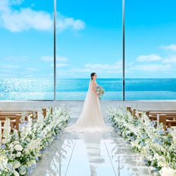 《挙式料&衣装3着無料*》海×テラスparty♪花嫁体験&新作ドレス