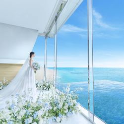 残2\Xmas限定*/海×空広がる貸切邸宅*花嫁体験《豪華BIG特典》ドレス&挙式料無料♪