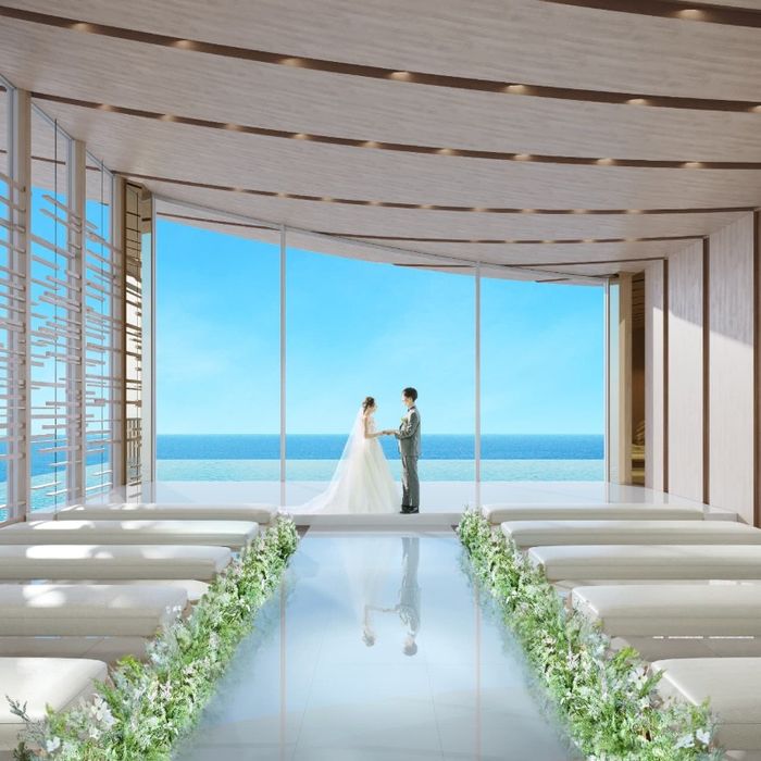 《NEW OPEN記念フェア》BIG特典★海*光溢れる挙式×ドレス体験