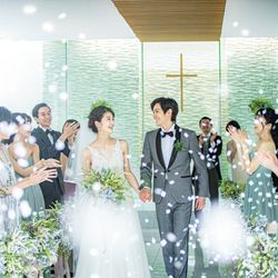 残1\光×水×緑のチャペル*挙式体験/緑溢れるガーデン演出体験×和牛試食*10大特典