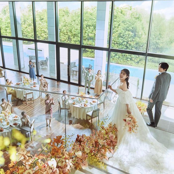 【祝日限定*3組】最大130万優待×光溢れる感動挙式×NEW演出