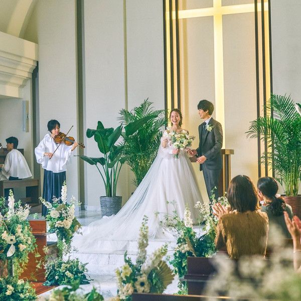 【平日オススメ】光のチャペル体験&豪華試食のコラボフェア♪