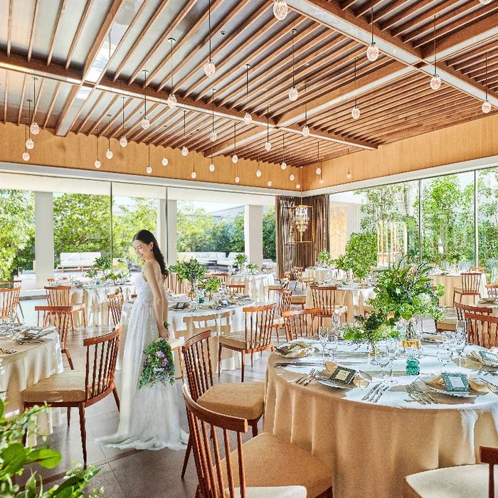 *12月限定SP*【緑の絶景を独占!】貸切ガーデン×自由演出体験&最新トレンド演出相談付*最大150万優待*