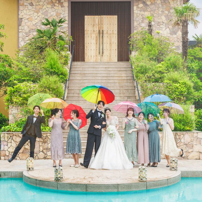 祝日限定◆2つのチャペル見学×ウォーターショー体験◆限定特典付