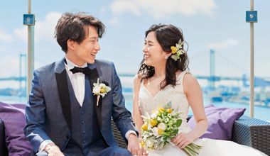 【挙式+30名披露宴87万9450円】海見えパーティ会場で過ごす披露宴プラン
