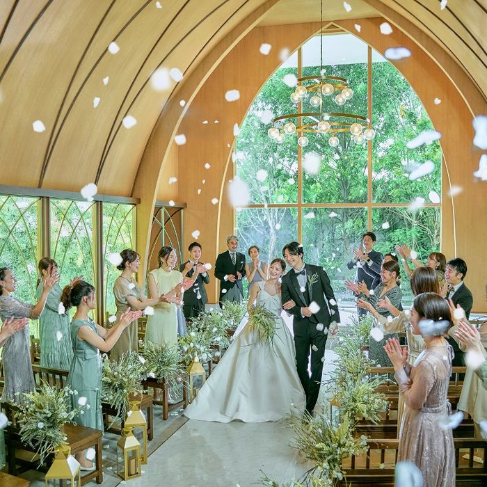 【お盆限定*花嫁ALL体験】自然光チャペル*駅近貸切W★特選牛試食