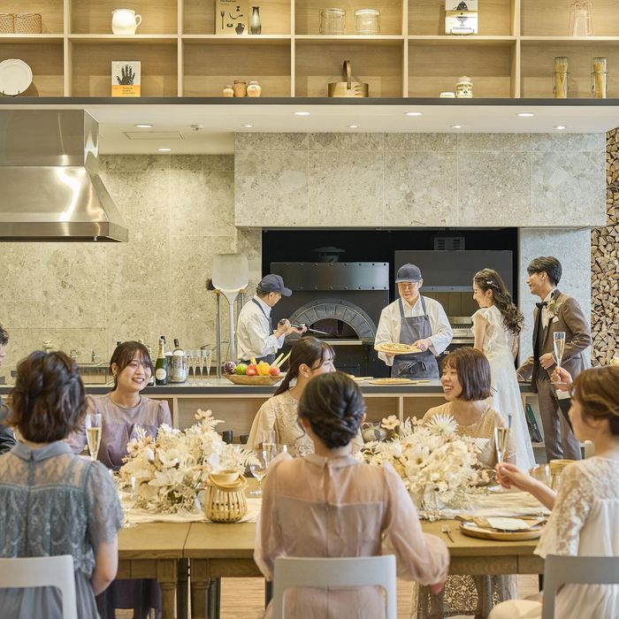 \Wedding News/≪AM満席|25大特典≫森の貸切邸宅×和牛松茸コース×新作ドレス