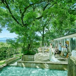 残1*森と美食でおもてなし◆熊本県1位受賞★3万円相当黒毛和牛×金目鯛の贅沢コース試食!森のチャペル×高台の貸切邸宅≪1軒目&リニューアル特典付≫