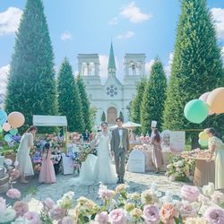 \8月BIG*150万特典&Amazon1万円付/新横浜すぐ!憧れ花嫁体験♪青空彩る大階段×ドレス試着×トリュフ香る牛フィレ試食