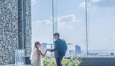 【2027年夏婚|7〜8月】青空と開放感、真夏の高台リゾート婚|50名216万円《最大73万円優待》