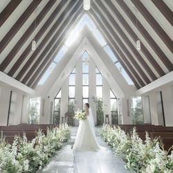花嫁体験♪【憧れのドレス見学会×独立型チャペル×独立型チャペル挙式体験】
