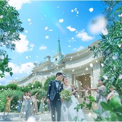 お盆Last◆上質花嫁ALL体験*《感動挙式&3万美食&新作ドレス》150万優待×Amazon1.5万