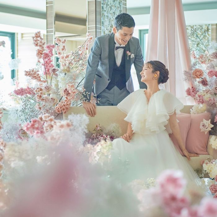 初見学におすすめ◎卒花人気No.1★ドレス70万特典&花嫁体験試着&美食