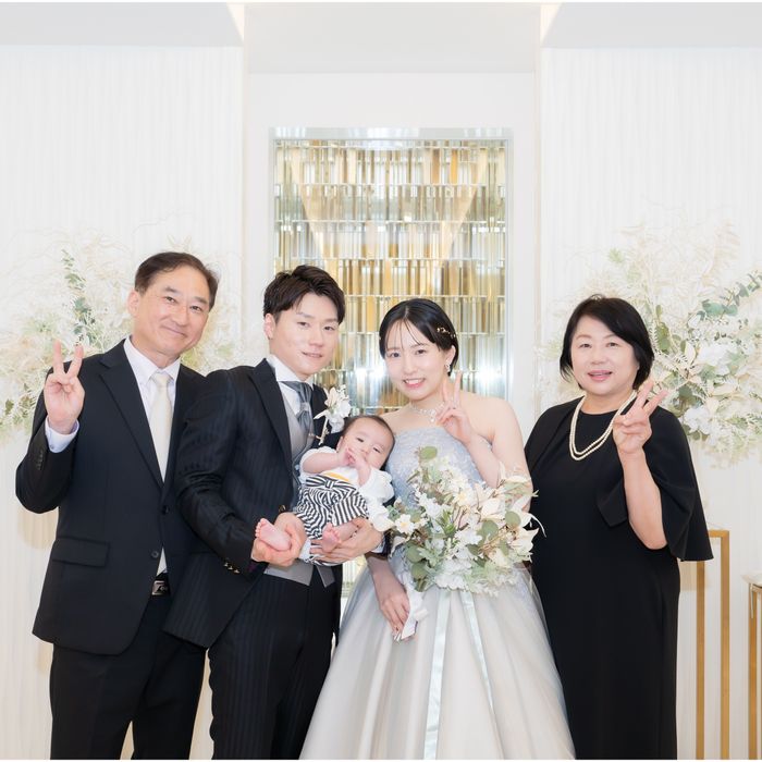 【集合写真プレゼント】家族に「ありがとう」を届ける少人数結婚式相談会