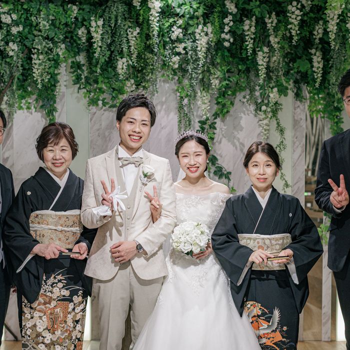 【集合写真プレゼント】家族に「ありがとう」を届ける少人数結婚式相談会