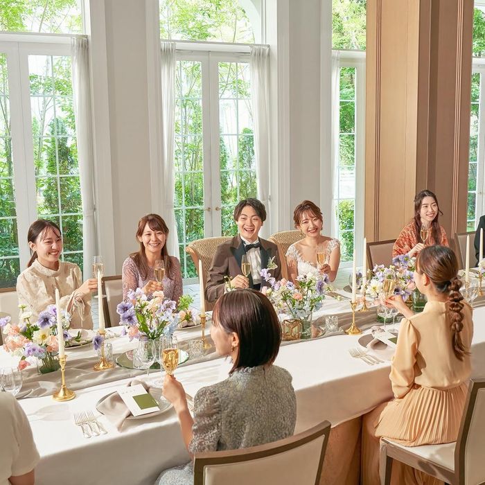 【6~40名少人数・家族婚に】10名39万~*会場見学×4万試食