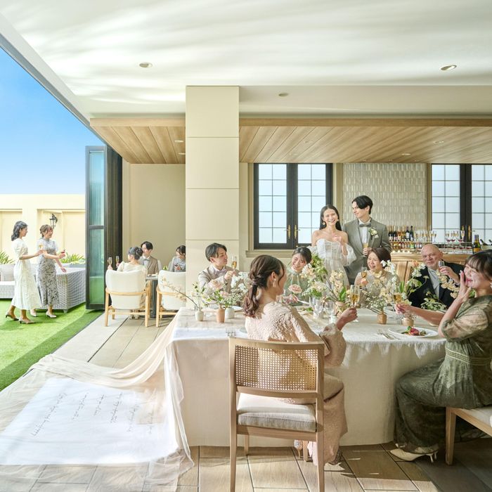 新会場OPEN記念<少人数婚20名83万>三ツ星シェフ特製の美食体験
