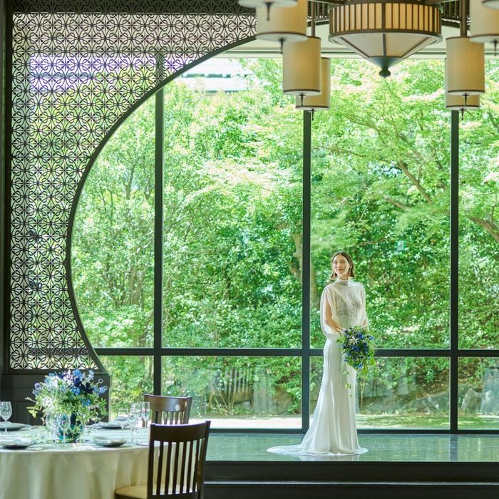 \秋プレミア*140万優待/和装もドレスも両方◎庭園体験×試食