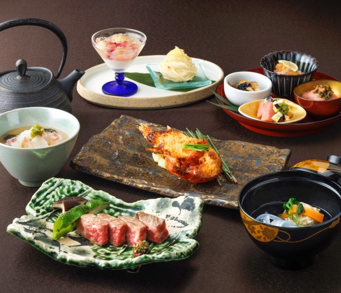【料理重視の方へ】料亭の味を実体験◎近江牛×海老含む3万試食