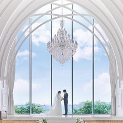 ★連休開催★天使の羽*憧れガラス張り挙式体験&来館ギフト3万付