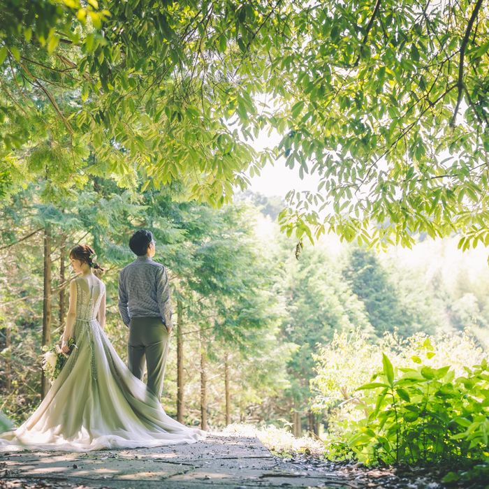 【森の中で過ごす、時計が無い結婚式場】贅沢フルコース試食体験