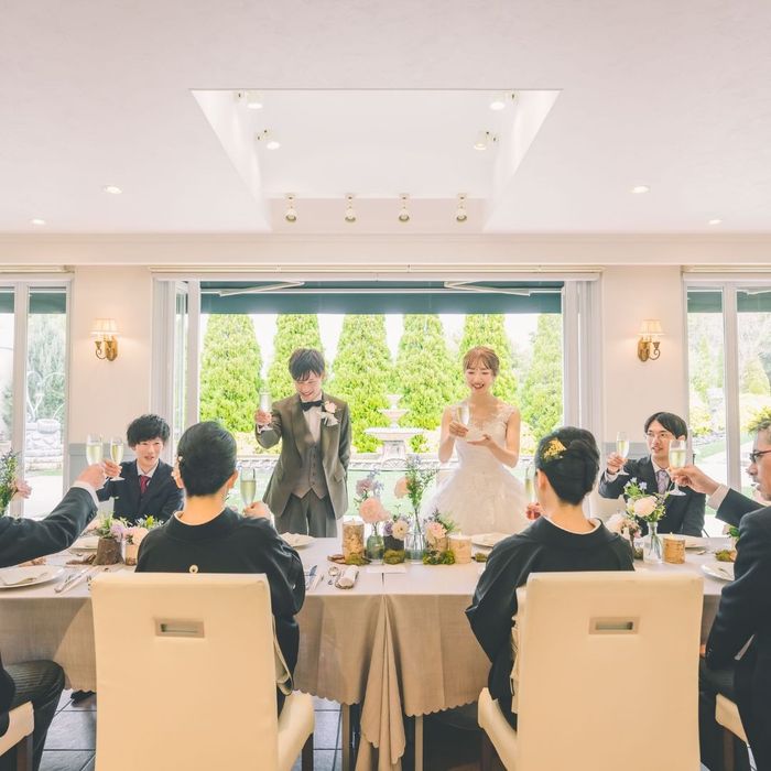 【10名67.9万円!】料理も衣装もぜんぶ込み★少人数W相談&フルコース試食体験