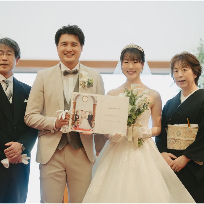 【集合写真プレゼント】家族に「ありがとう」を届ける少人数結婚式相談会